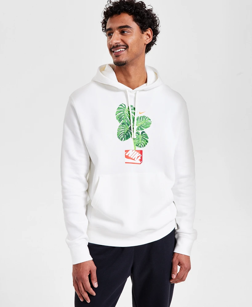 Nike Men's Club Fleece Standard-Fit Printed Hoodie