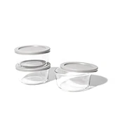 Dura Living -Piece 2 Cup Round Food Storage and Meal Prep Container Set