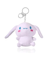 Hello Kitty Sanrio Cinnamoroll and Kuromi Plush Keychain Travel Giftable Set