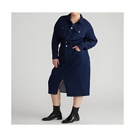 Universal Standard Plus Size Dakota Denim Dress - Effortless Style and Comfort