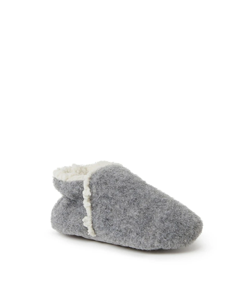 Dearfoams Baby Boys Emerson Felted Closed Back Slipper