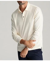 UNTUCKit Men's Wrinkle-Free Long Sleeve Damaschino Polo