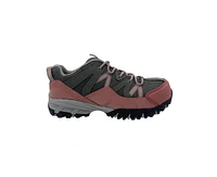 AdTec Women's 4" Work Hiker, Cap Toe, Bk/Pk