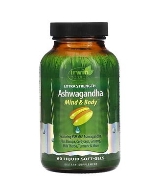 Irwin Naturals Ashwagandha Extra Strength - 60 Liquid Soft