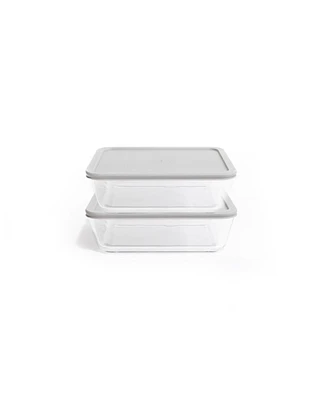 Dura Living -Piece 11 Cup Rectangular Food Storage and Meal Prep Container Set