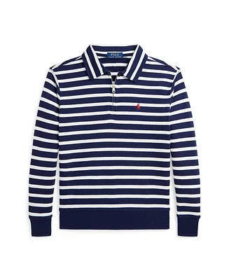 Polo Ralph Lauren Big Boys Striped French Terry Sweatshirt