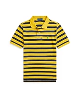 Polo Ralph Lauren Big Boys Striped Cotton Mesh Shirt