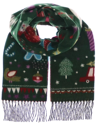 Fraas Christmas Kitsch Cashmink Scarf