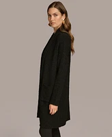 Donna Karan New York Women's Open-Front Long Cardigan