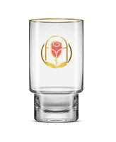 JoyJolt Disney Princess Iconic Tall Drinking Glasses, Set of 6