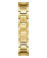 Guess Women's Analog Gold Tone Stainless Steel Watch, 30 mm