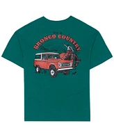 Hybrid Men's Ford Bronco Front Back Short Sleeve Tee