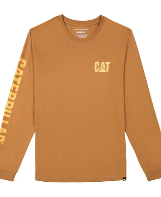 Cat Men's Trademark Banner Long Sleeve Tee