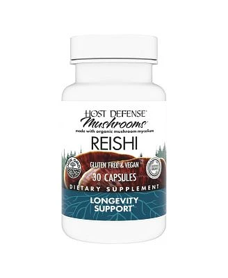 Host Defense Reishi Capsules Heart Immune Health Support Supplement Mushroom Supplement To Support Energy Vitality Reishi Supplement To Aid Overall Well Being