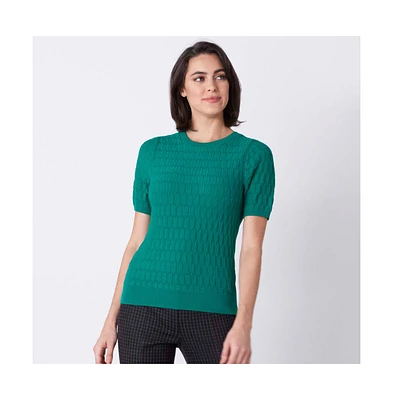 Etcetera Women's Crew Neck Sweater Hex