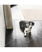 Hiddin Low Pet Gate Zig Zag Options panel