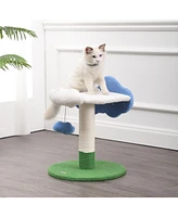 The Licker Store Sami Modern Jute Cloud Cat Tree with Scratching Post