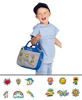Rabble Clothing Kids Unisex Customizable Lunch Bag Bundle With Blossom Magic Dabblz