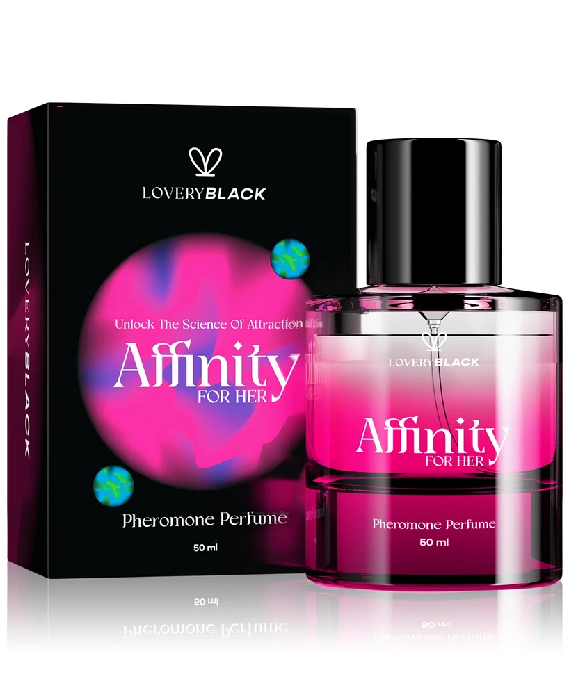 Lovery Black Affinity For Her Pheromone Perfume, 1.7 oz.