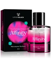 Lovery Black Affinity For Her Pheromone Perfume, 1.7 oz.