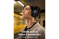 Baseus Wireless Headphones Noise Cancelling Over-Ear Bluetooth H1s, White