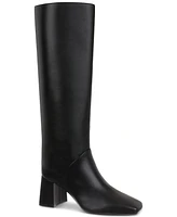 On 34th Women's Millerr Square-Toe Knee High Boots, Created for Macy's