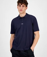 Hugo Boss Men's Dangula Relaxed Fit Short Sleeve Logo Polo Shirt