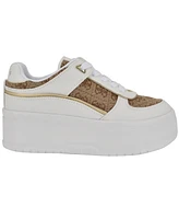 Guess Women's Ridgee Lace Up Platform Sneakers
