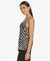 Calvin Klein Women's Printed V-Neck Camisole