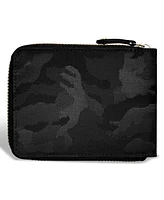 Champs Men's Camo Collection Leather Zip Around Wallet