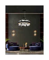 Cwi Lighting 14" Metal Guadiana Led Chandelier