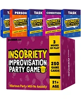 Quokka Freedom of Speech Party Game for Adults - 250 Cards | Funny Challenges - Assorted Pre