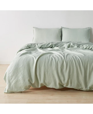 Linery & Co. 100% European Flax Linen Duvet Set