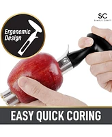 Zulay Kitchen Apple Corer For Removing Cores And Pits