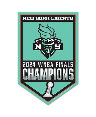 Wincraft New York Liberty 2024 Wnba Finals Champions 11" X 17" Wood Sign