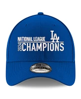 New Era Men's Royal Los Angeles Dodgers 2024 National League Champions 9forty Adjustable Hat