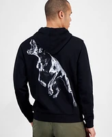 Hugo Boss Men's Dueleyo Long Sleeve Howling Hounds Graphic Hoodie