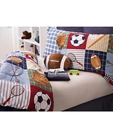 Alex + Bella Team Sport Navy -Piece Microfiber Comforter Set