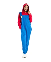 OppoSuits Men's Adult Onesies - Mario And Luigi Nintendo Outfits Red