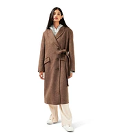 Belle & Bloom Women's Right There Side Tie Coat