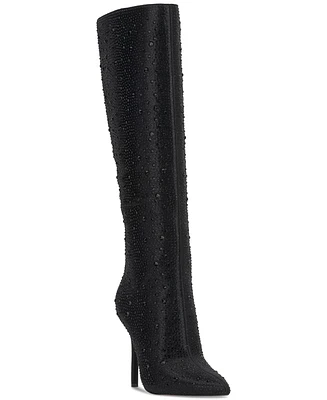 Jessica Simpson Women's Laurel Embellished Tall Pointed-Toe Dress Boots