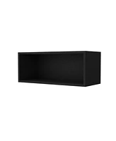 Fm Furniture Hard Rock Wall Cabinet in Melamine with Open Storage