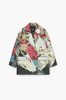 Desigual Women's Long coat Arty M. Christian Lacroix