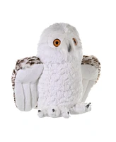 Wild Republic Cuddlekins Snowy Owl Stuffed Animal, 12 Inches