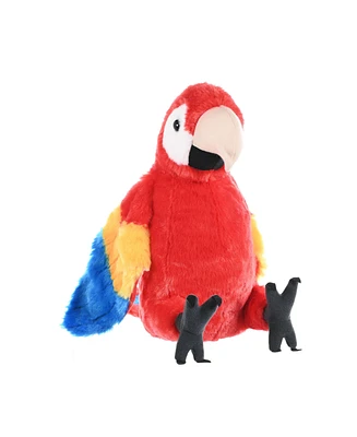 Wild Republic Cuddlekins Scarlet Macaw Stuffed Animal, 12 Inches