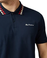 Ben Sherman Men's Collar Interest Polo Shirt