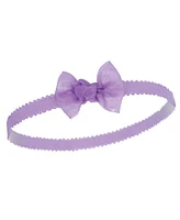 Hudson Baby Baby Girls Hudson Headbands 12pk, Navy, 0-24 Months