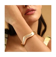 Sohi Women's The Onda Bangle Bracelet