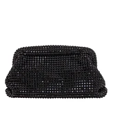 Nina All Over Crystal Frame Magnet Clutch