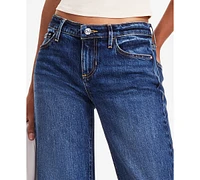 Guess Women's Low-Rise Slouchy Wide-Leg Jeans